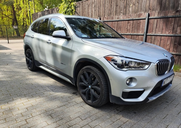 BMW X1 cena 94999 przebieg: 75000, rok produkcji 2018 z Pasym małe 154